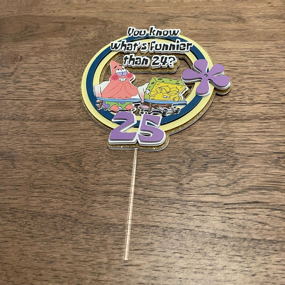 SpongeBob SquarePants Cake Topper